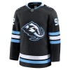 Miesten Pelipaita Utah Hockey Club 2025-26 Fanatics Premium Logan Cooley Koti Musta